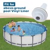 Hicello Above Ground Pool Complete Return Jet Fitting with Gasket