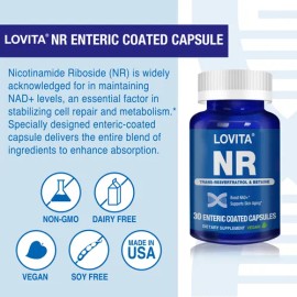 Lovita Nr 350 Mg Complejo Nad Con Trans-resveratrol                                                                                                   