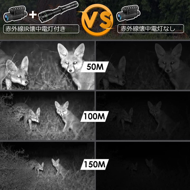 UniqueFire LED Flashlight UF1508 T38 Black IR 850NM Infrared Light