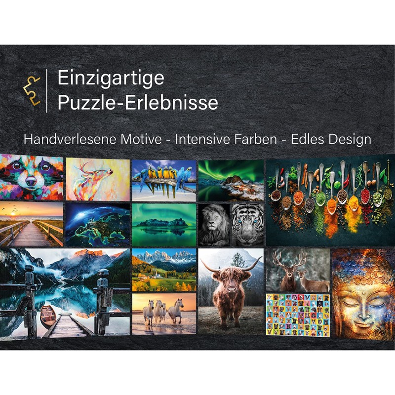 Ulmer Puzzleschmiede - Puzzle Elephant - 1000 pieces jigsaw puzzle