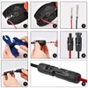 BOPEUY MC4 Crimping Tool Set for 2.5/4/6 mm² Solar Panel