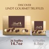 Lindt Gourmet Truffles Chocolate Candy Truffles, Assorted Chocolate Truffles, Christmas