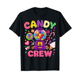 Candy Crew Candy Squad Sweetie Trick Or Treat Custome Kids T-Shirt