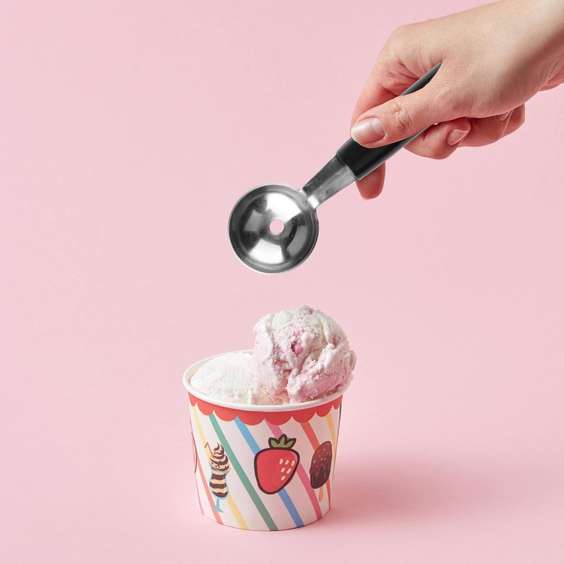 Tabanzhe Double Sided Melon Baller-Stainless Steel Fruit Baller Scoop Ice