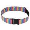 VET GOODS HEAVY DUTY REFLECTIVE BELT (Rainbow), Rainbow, Adjustable