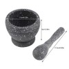 Mortar and Pestle, Grinding Bowl with Rod Hammer, Sauce, Garlic