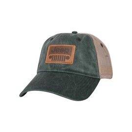 Jeep Grille Dad Cap in Faded Denim