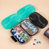 Weekly Pill Organizer 1 Time a Day,Pill Dispensers，Pill Box 7