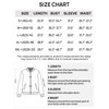 MEROKEETY Womens Long Sleeve Zip Up Sweatshirts Jackets Casual Loose