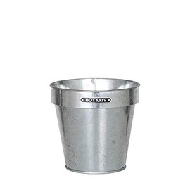 Dulton Garden Supplies Galvanized Pot Cover Height 8.7 inches (220 mm) Top Diameter 8.7 inches (220 mm) GALVANIZED POT COVER K865-1095-22