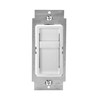 Leviton 6672-1LW SureSlide Universal 150W LED/CFL Incandescent Slide-To-Off Dimmer, 3