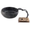 KUPILKA 3728029 Outdoor Camping Tableware Plate, Wooden, Black (BK)