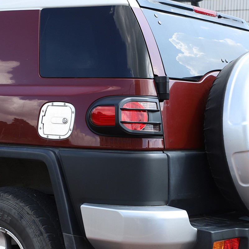 carmotion88 Black Car Tail Light Cover Rear Light Protector Trim