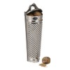 KitchenCraft KCNUTMEG Spice / Nutmeg Grater with Container, Stainless Steel,