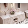 SmartSylva Rectangular Undermount Bathroom Sink,18 x 14 Inch Porcelain Ceramic