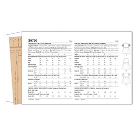 Simplicity Easy Toddlers' Button-Front Dress Sewing Pattern Packet, Code S9760, Sizes 1/2-1-2-3-4, Multicolor