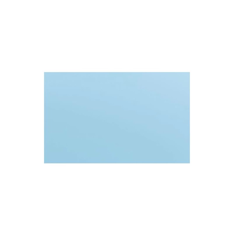 Generic Baby Blue A4 Size Acrylic Sheet, 210mm x 297mm,