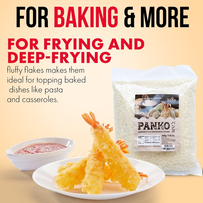 Fusion Select 2 Packs Panko Bread Crumbs - Japanese-Style Toasted