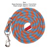 Nylon Horse Rope Multipurpose Thickened Livestock Lead Rope with Alloy