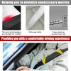 Yourkar 2PCS Car Seat Belt Cover, Soft Leather Safety Belt