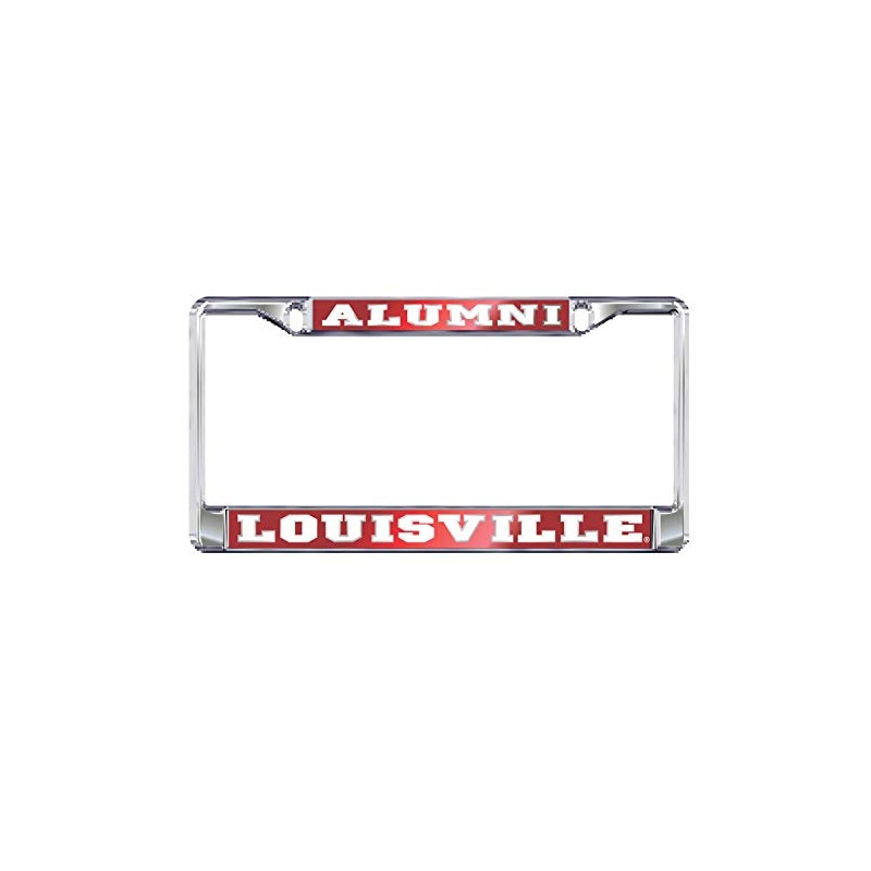 LOUISVILLE CARDINALS Chrome "Alumni" License Plate Tag Frame