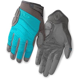 Giro Women's Xena Cycling Gloves, Turquoise/Titanium, L