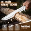 Purple Dragon Machete for Cutting Trees Heavy Duty for Bushcraft