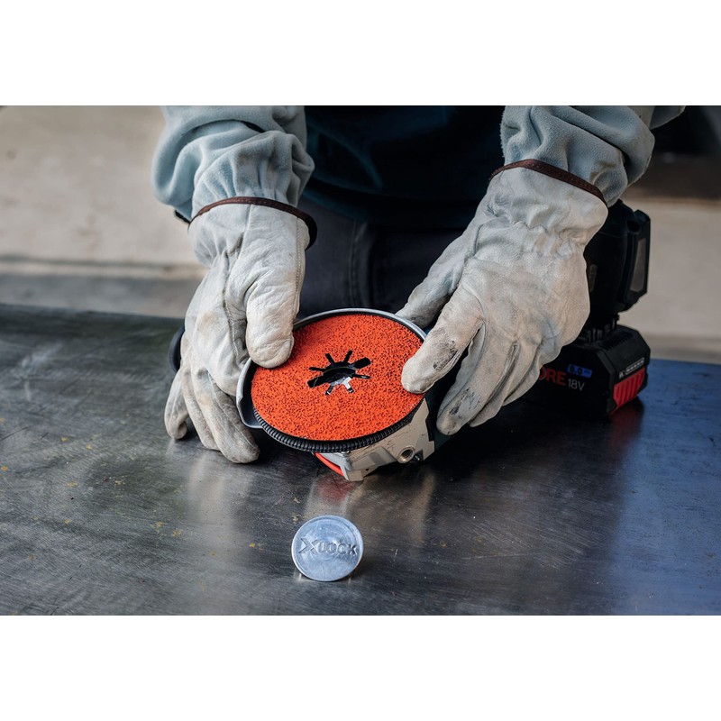 Bosch Professional 5x Expert R781 Prisma Ceramic X-LOCK Fibre Discs