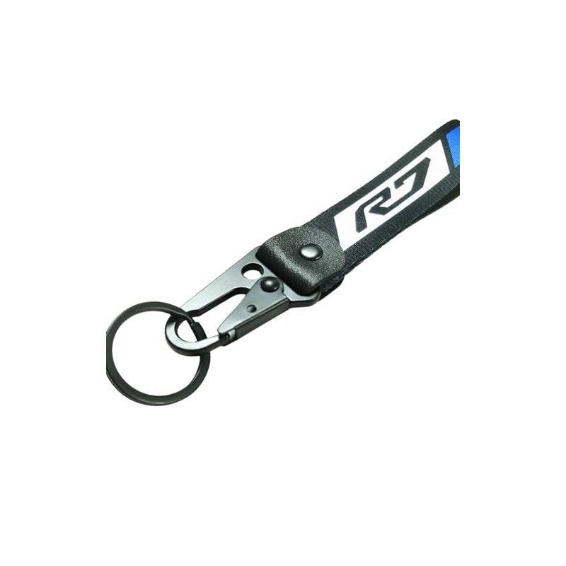 Motorcycle Keychain Metal Key Tag Label Ring Compatible With Yamaha