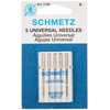 Euro-Notions Schmetz Universal Machine Needles, Size 12/80 5/Pkg
