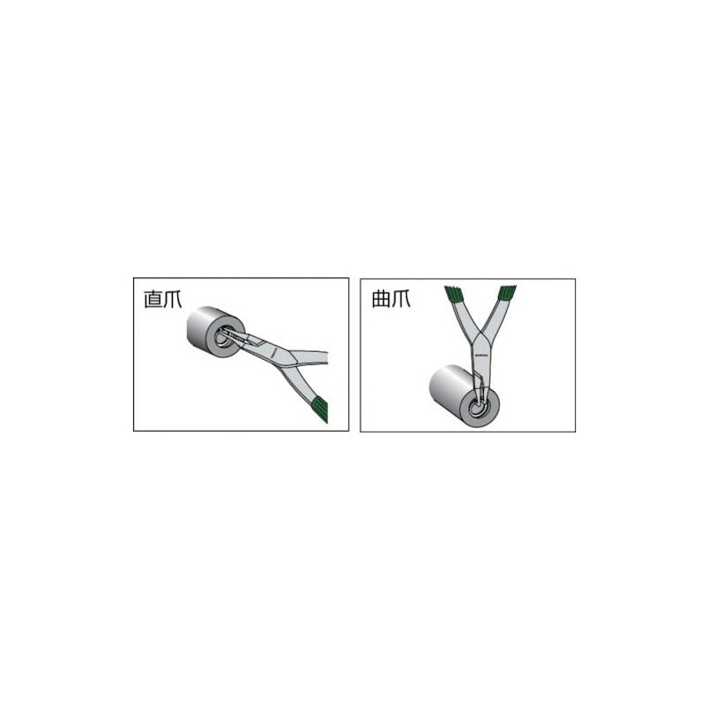 TRUSCO(トラスコ) スナップリング穴用 呼び径R-42 (7個入) B33-0042