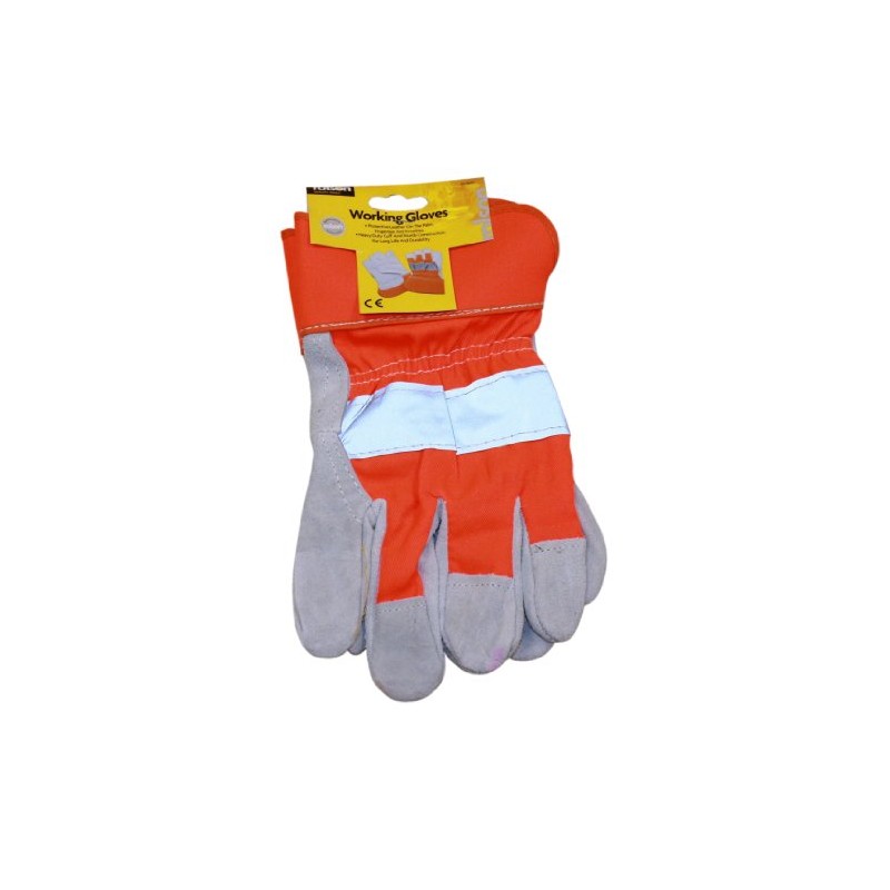 Rolson 60645 Reflective Heavy Duty Rigger Gloves