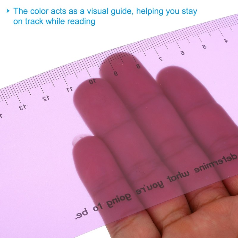 PATIKIL Guided Reading Strips, Pack of 10 Marker Strips, Highlight