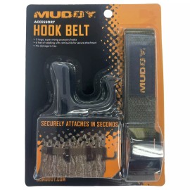Muddy Accessory Hook Belt | Durable Adjustable Hunting Gear Holder, 2-Pack