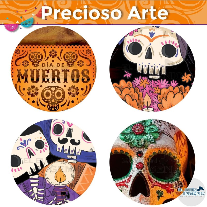Hermosa Ofrenda Día De Muertos Altar Frase Con Decoración Y