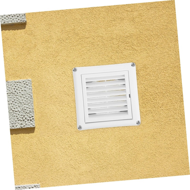 DOITOOL Exhaust Air Vent Covers Square Vent Cover Plastic Louver