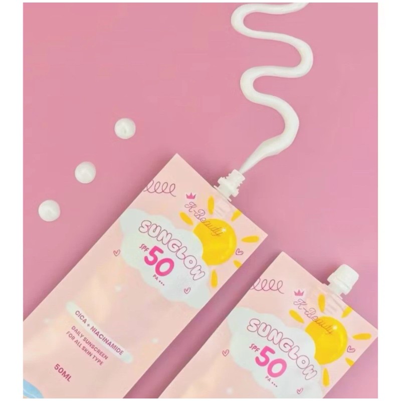 K-BEAUTY SUNGLOW SUNSCREEN SPF 50 PA+++ by MELDHEN