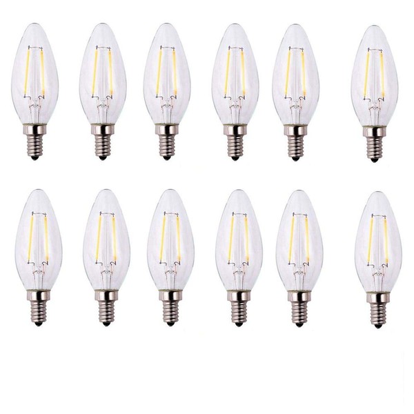 EcoSmart - foco LED de filamento transparente de 25 W