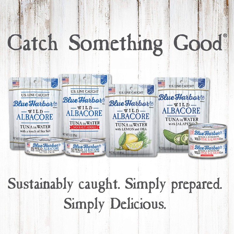 Blue Harbor Fish Co. Wild Pink Salmon in Water with