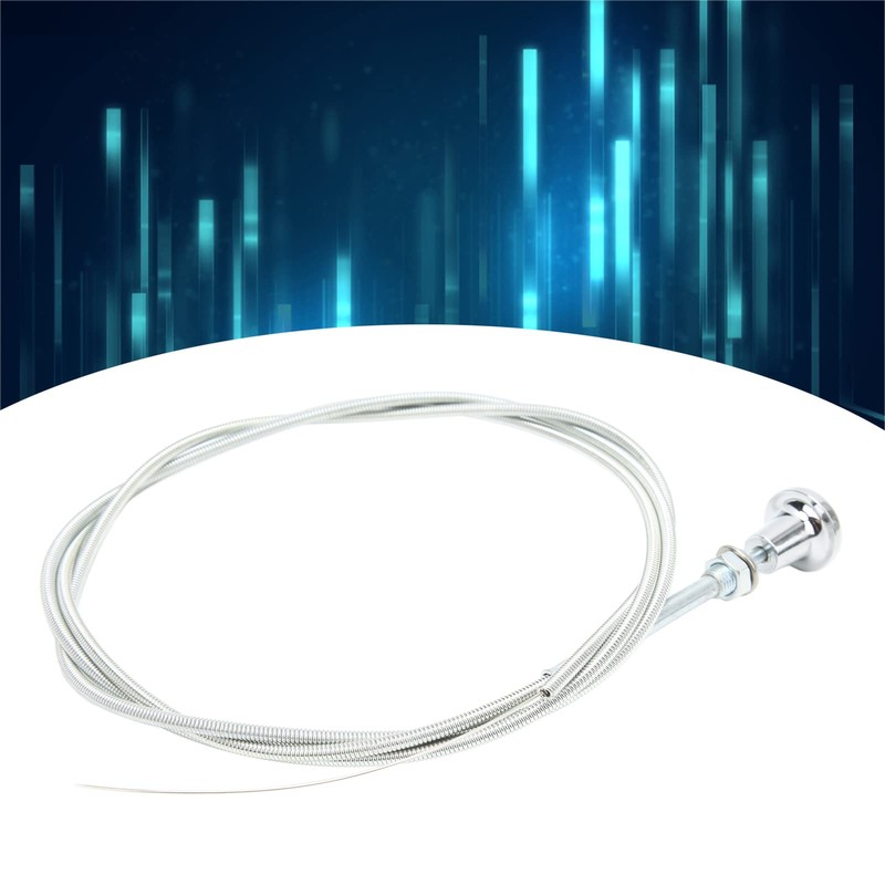 Choke Cable Stainless Steel and Chrome 1.8M Universal Choke Cable