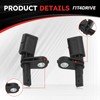 Fit4drive 4pcs ABS Wheel Speed Sensor for VW Golf Jetta
