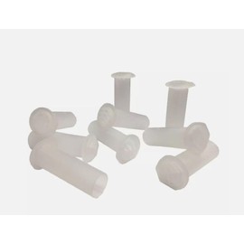 10 x Drill Weep Vents Round Clear Refurb Vent Cavity, Retaining Wall, Rendered Walls