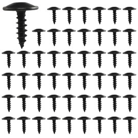 Tapping Screws M5 x 16 mm, Cosswe Pack of 50 Torx Self-Tapping Screws for Car Mudguards, Wheel Arches, Grille, Wood Screws, Carbon Steel, Drywall Furniture with Plastic Box, N91160401 N90974701