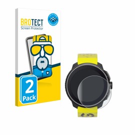 BROTECT Full Cover Protective Film Matt for Suunto Race (Pack of 2) - Full Screen Screen Protector Film, 3D Curved, Anti-Reflection
