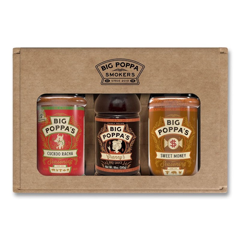 Spice & Sauce Celebration Set: Cuckoo Racha, Granny's BBQ Sauce