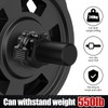 NewBEP 2PCS Olympic Adapter Sleeve 7.8" with Olympic Barbell Clamps