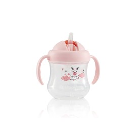 PIGEON MAGMAG STRAW CUP PINK