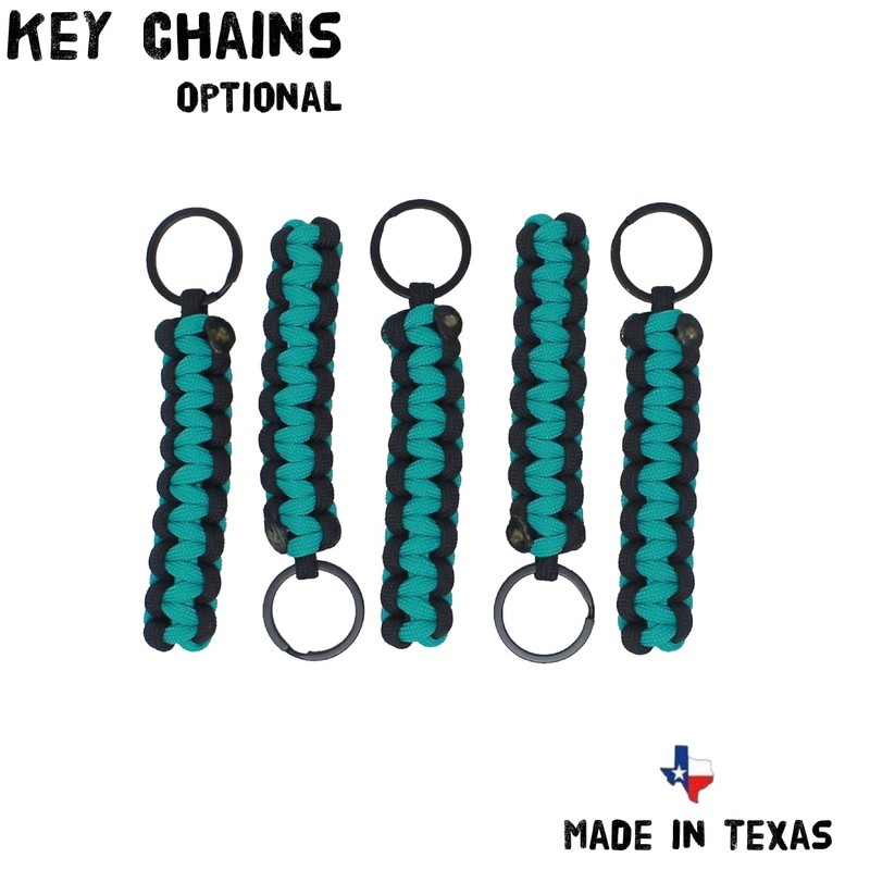 BubbasGarageTv - Paracord Grab Handles for 2021+ Ford Bronco (Turquoise)