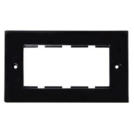 MODULE FRAME WHITE 4 MODULES | WALL PLATES/OUTLETS AERIAL SATELLITE EQUIPMENT, 1 X QTY - MW504