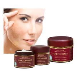 Crema Tepezcohuite Belleza Facial Y Corporal Noche/dia 3pz Todo Tipo De Piel Día/noche